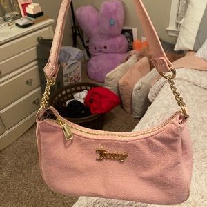 Juicy Couture pink vintage shoulder bag